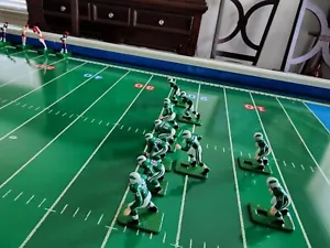 Electric Football individuell bemalte Philadelphia Eagles 1973 Team Throwback Uniform - Bild 1 von 9
