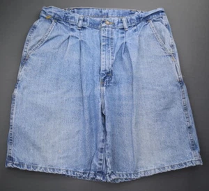 Pantalones cortos de jean utilitarios Wrangler de desgaste resistente cintura elástica talla 38 (MSR 37x7) - Imagen 1 de 10