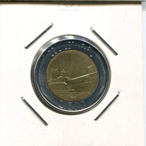 500 LIRE 1983 ITALY Coin BIMETALLIC #AR368U - Picture 1 of 3