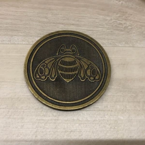 Metall PATRON Medaille, Münze, Emblem mit Bienenlogo - Bild 1 von 2
