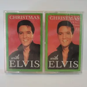 Christmas With Elvis Cassette - 2-tape set Sealed Nice - Picture 1 of 4