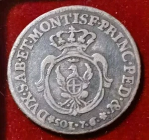 ITALY / ITALIE - DUCHÉ DE SARDAIGNE - CHARLES-EMMANUEL IV 7,6 sols 1757 - Bild 1 von 2