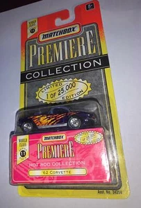1997 Matchbox Series 11 Premiere Hot Rod Collection 6/6 '62 Corvette 1 of 25,000 - Picture 1 of 1