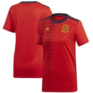 adidas Spain Womens Home 2019 Soccer Jersey - Picture 1 of 1