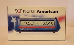 Orologio scacchi professionale DGT nordamericano ritardo multiperiodo incluso NUOVO! - Foto 1 di 3