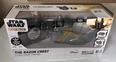 Star Wars Mandalorian Razor Crest RC Nave Vehículo 2.4 GHz Radio Control Juguete Leer Foto 1 de 4
