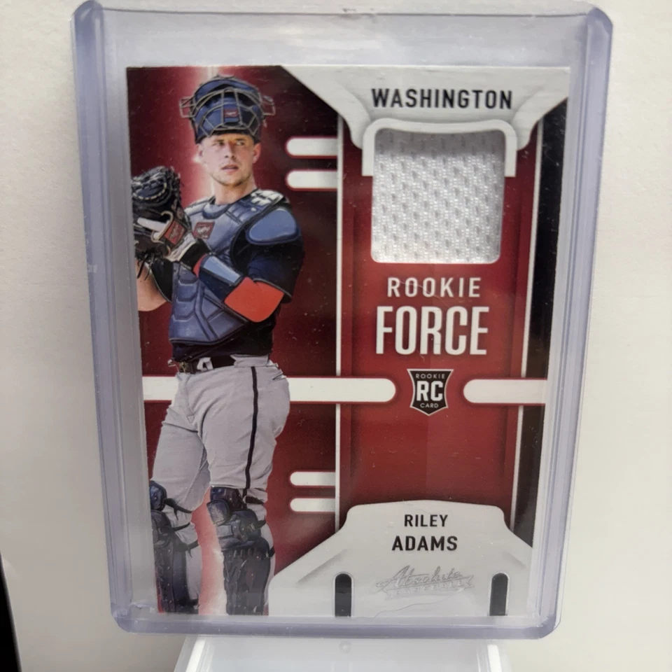 2022 Panini Absolute - Rookie Force Riley Adams #RF-RA  (MEM, RC) - Image 1 of 2