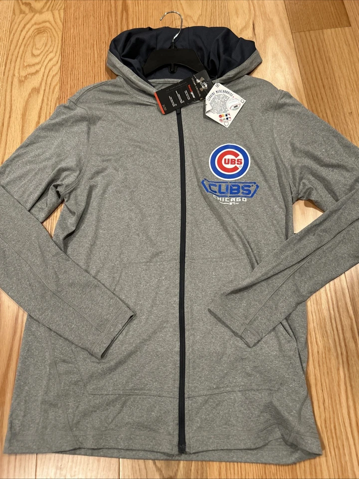 Under Armour MLB Chicago Cubs Twisted Tech Full Zip Hoodie Sz S NWT UM0690 Men’s - Image 1 of 4