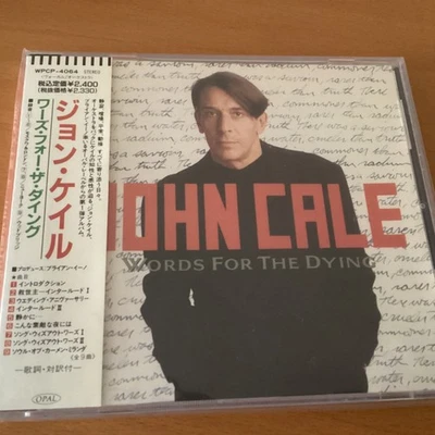 JOHN CALE WORDS FOR THE DYING JAPAN CD OBI WPCP-4064 PROMO VELVET UNDERGROUND - Image 1 of 3