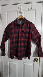 Camisa Swiss Tech Hombres Talla XL XLarge Roja Negra Franela Búfalo Cuadros Manga Larga - Imagen 1 de 7
