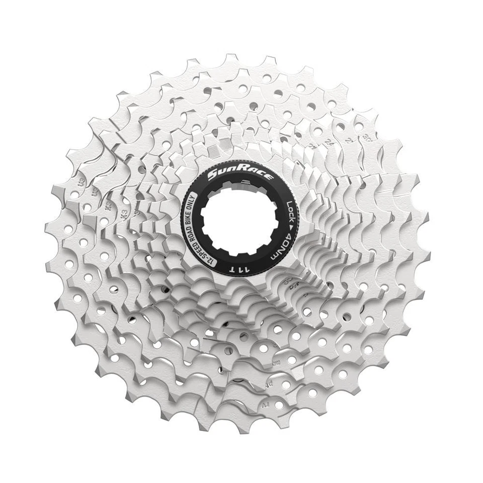 cassetta pignoni csrz800 12v compatibile shimano 11-30d argento SUNRACE cassetta - Immagine 1 di 1