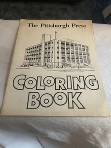 Pittsburgh Press Coloring Book Vintage 1950s - Bild 1 von 2
