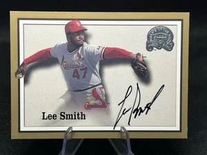 2000 Fleer Greats of the Game Auto Lee Smith Auto ST LOUIS CARDINALS HOF⚾️♨️♨️ - Picture 1 of 2