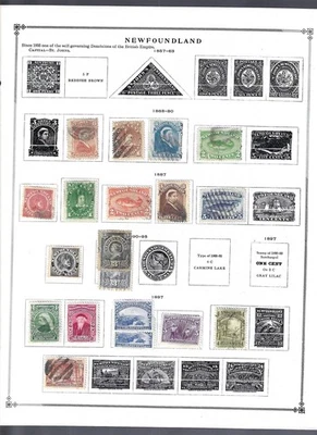 Kenr2: Newfoundland from 18 Vol Scott International Collection - Image 1 of 4