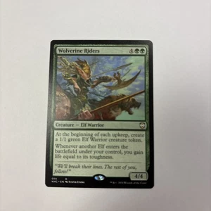 Wolverine Riders NM Kaldheim Commander Regular MTG 14 Elf Tokens - Picture 1 of 10