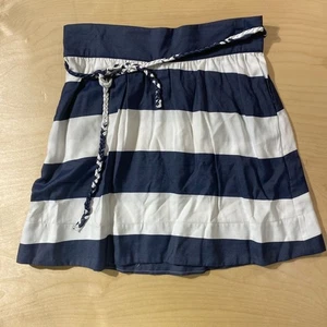 Tommy Hilfiger Blue and White Mini Skirt Medium (OV) - Picture 1 of 13