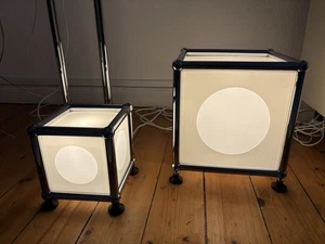 Design Lampe USM Haller Leichte Büro Schreibtisch office Weiss - Bild 1 von 8