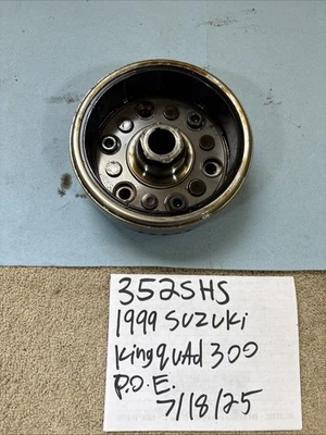 1999 Suzuki king quad 300 flywheel 352 Foto 1 de 4