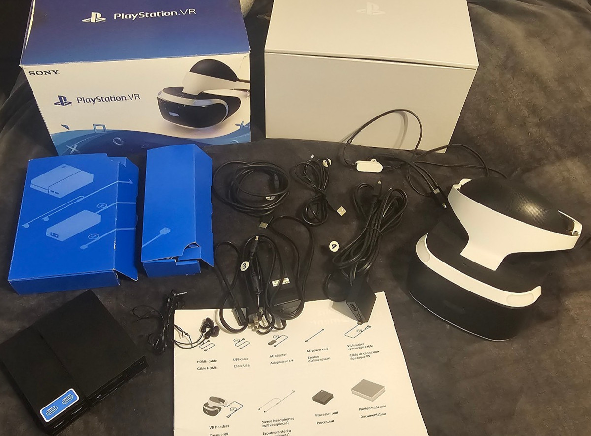 PSVR（SONY CUHJ-16001） Sony PS4 CUHJ-16001 Camera VR Headset Game Camera Set for