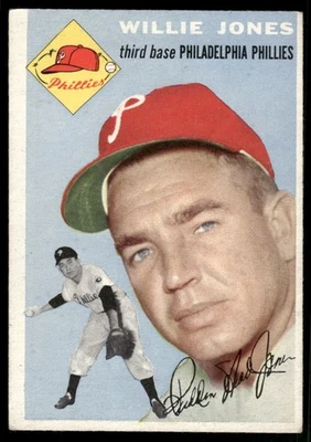 1954 Topps - Willie Jones #41  Foto 1 de 2