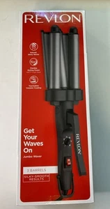 👩🦳Revlon 3 Barrel Jumbo Hair Waver Long Lasting Natural Look Waves NEU - Bild 1 von 4