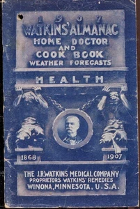 ANTIKER WATKINS` ALMANACH 1907 - Bild 1 von 2