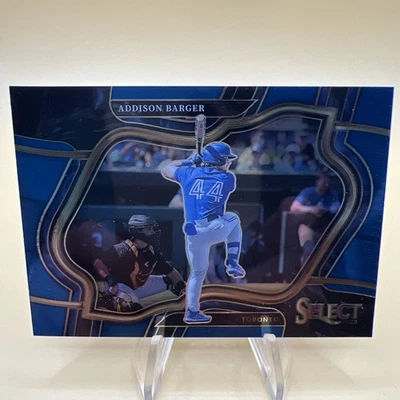 2023 Panini Select Blue Prizm #287 Diamond Level Addison Barger - Image 1 of 2