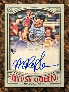 Autografi Max Kepler 2016 Topps Gypsy Queen verde #GQA-MK RC Auto #/99 - Foto 1 di 2