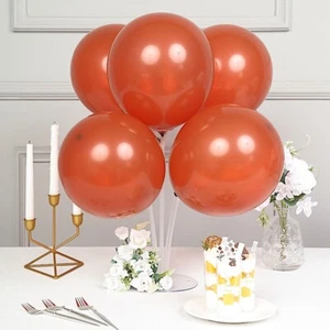 25 TERRACOTTA MATTE 12" Round Latex Balloons Party Wedding Event Decorations - Picture 1 of 8