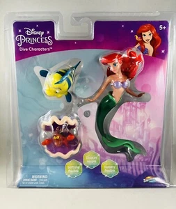 Disney Princess, Little Mermaid, Dive Characters Soft & Flexible 5+ - Picture 1 of 9