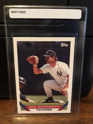 1993 Topps Pre-Production Don Mattingly Baseball Card #32 Nm-Mint FREE SHIPPING - Image 1 of 3