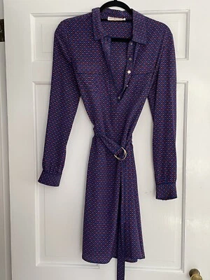 Vestido camisero de seda Tory Burch talla 4 Foto 1 de 3