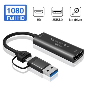 Type-C USB3.0 2-in-1 4K Video Capture Card 1080P 60Hz Capture Recording Adapter - Afbeelding 1 van 8