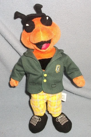 AUGGIE Plush Mascot AUGUSTA GREENJACKETS Minor League Baseball New 9" Tall Cover