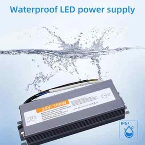 LED-Treiber AC110V~220V Wasserdichten Netzteil Transformator-Adapter DC12V/24V - Bild 1 von 12