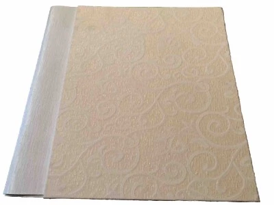 Hallmark Stories Album w/ 8 Pages Ivory Scroll 12.5" x 11" New Sealed Pages - Image 1 of 4