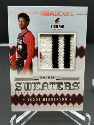 nba hoops rookie sweaters Scott Henderson 2023-24 Rsw-sco (MEM Rc) - Image 1 of 2