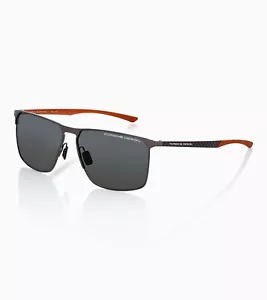 Porsche Design Sunglasses P8964 B Black Grey,Red/Grey Polarized Lenses - Picture 1 of 5