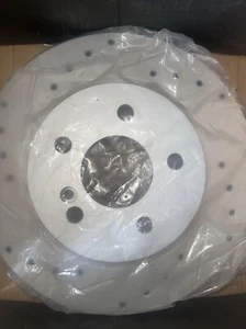 Drilled/Slotted Ceramic Performance Brake Rotors Mercedes Benz C250 2013 Rear(2) - Picture 1 of 2