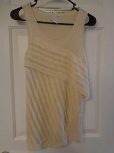 DESIGN history Women's Top Size Small Sleeveless Pullover Tan Stretchy - Picture 1 of 5