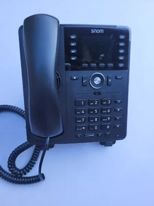 SNOM D735 Schwarz Schnurgebundenes SIP-Telefon USB 2.0 Ethernet - Bild 1 von 4