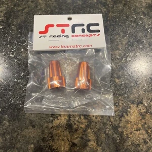 Strc Axial Scx10 Orange Rear Lock Outs (new) - Picture 1 of 1