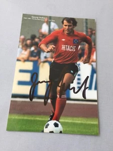 GEORG VOLKERT (†2020) DFB-Nationalspieler HSV signed Foto 10x15 Autogramm - Bild 1 von 1