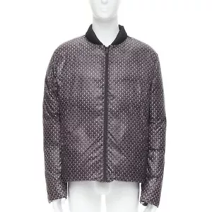 FENDI Reversible Black Monster Bug Eye Nylon Goose Down Puffer Jacket EU46 S - Bild 1 von 11