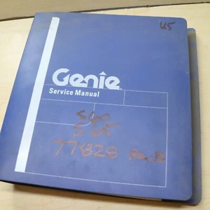 GENIE S-60 65 Boom Lift Service Repair Shop Manual maintenance guide book 2005 - Picture 1 of 12