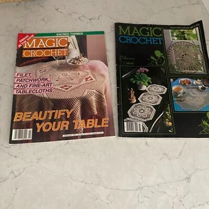 Revista Magic Crochet #76, #27 Tricot Selection embellece tu mesa - Lote de 2 - Imagen 1 de 23
