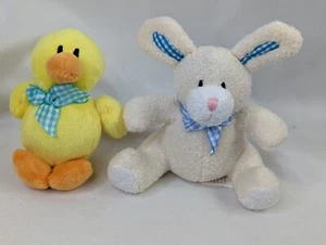 Gund Baby Genius Plush My First Easter Duck Rabbit 46315 Stuffed Animal Toy - Picture 1 of 6