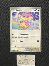 MISCUT ERROR - Pokemon Obsidian Flames - Audino - 173/197 - Common Non Holo