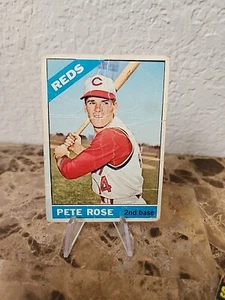 1966 Topps # 30 Pete Rose Poor Creases - Picture 1 of 4