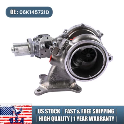 Turbo Turbocharger 06K145721D For 2014-18 Volkswagen Jetta L4 1.8L Turbocharged Foto 1 de 4